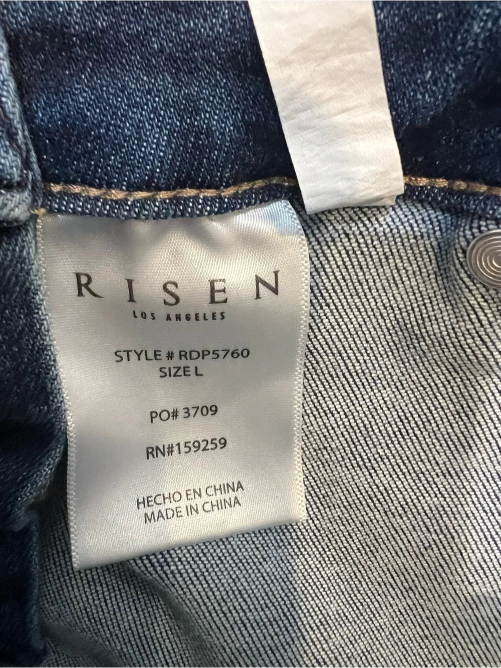 Risen cropped Denim Wide-Leg Overalls - NWT - Picture 6 of 13